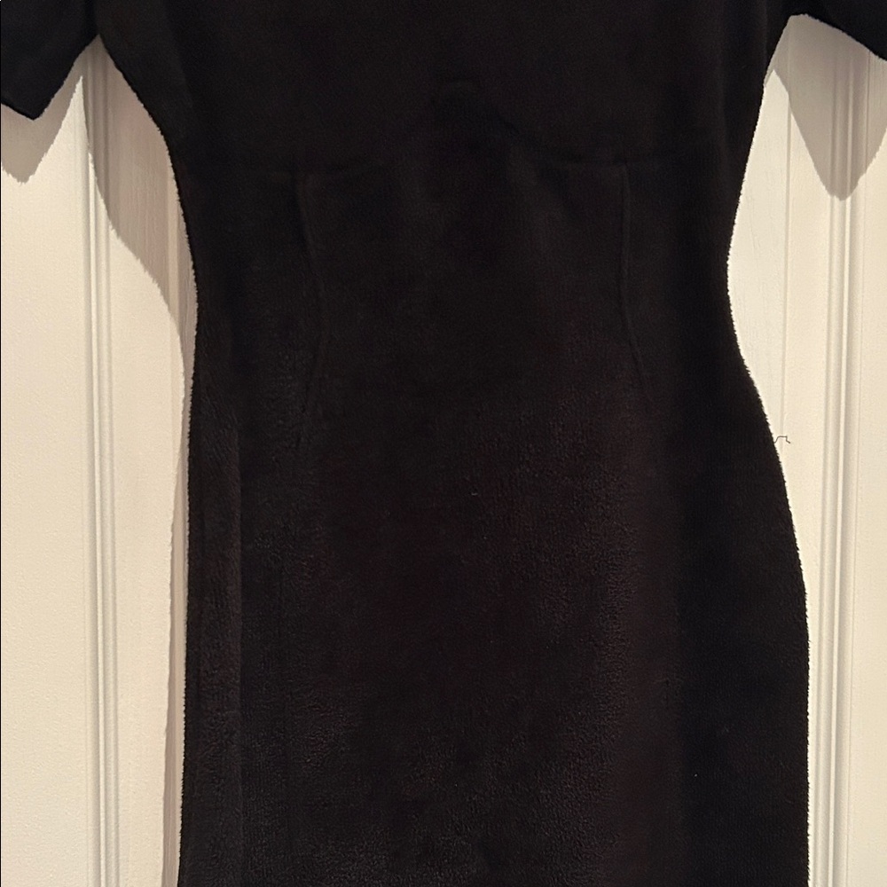 Fendi x Skims Black Velvet Dress - Picture 7 of 16